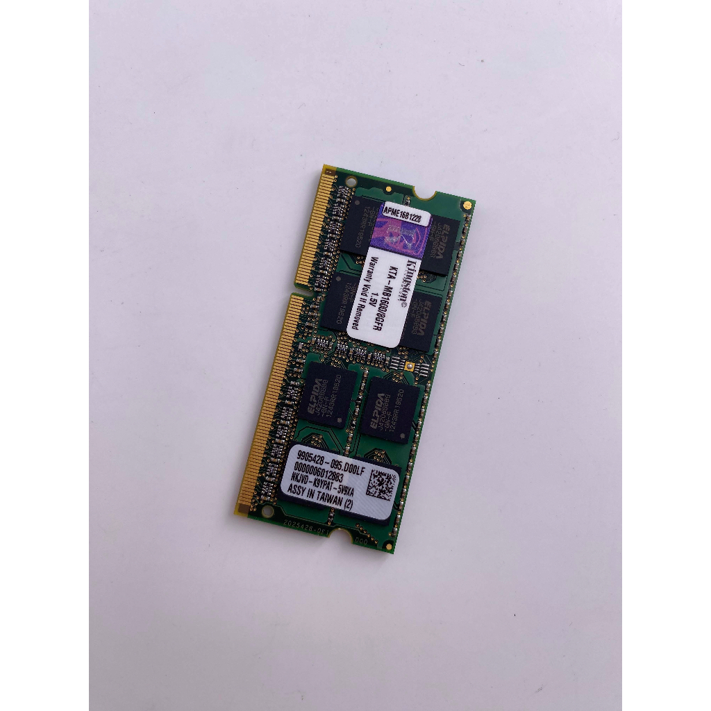 Product image 二手✦Kingston金士頓8GB PC3L-12800 CL11 204-PIN  低電壓 1.35Ｖ筆電記憶體 1