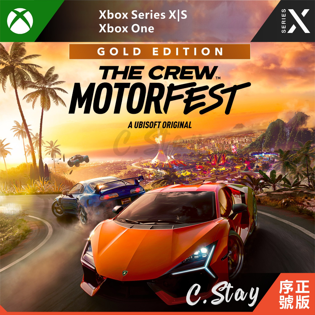 XBOX 飆酷車神動力慶典The Crew Motorfest 中文XBOX ONE SERIES X|S
