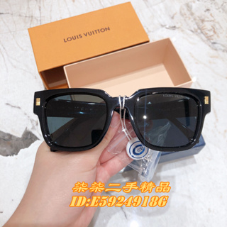 Louis Vuitton Z1496E LV Escape Square Sunglasses , Black, W