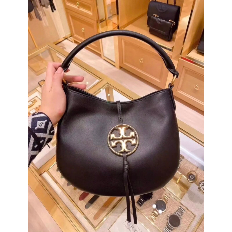 Tory burch miller best sale embossed hobo