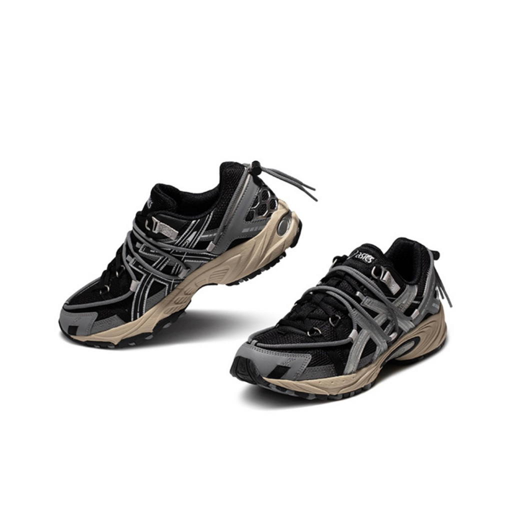 S.G Asics Gel-Kahana TR V2 1203A259-001 男/女 復古 機能 休閒 慢跑鞋 黑銀 | 蝦皮購物