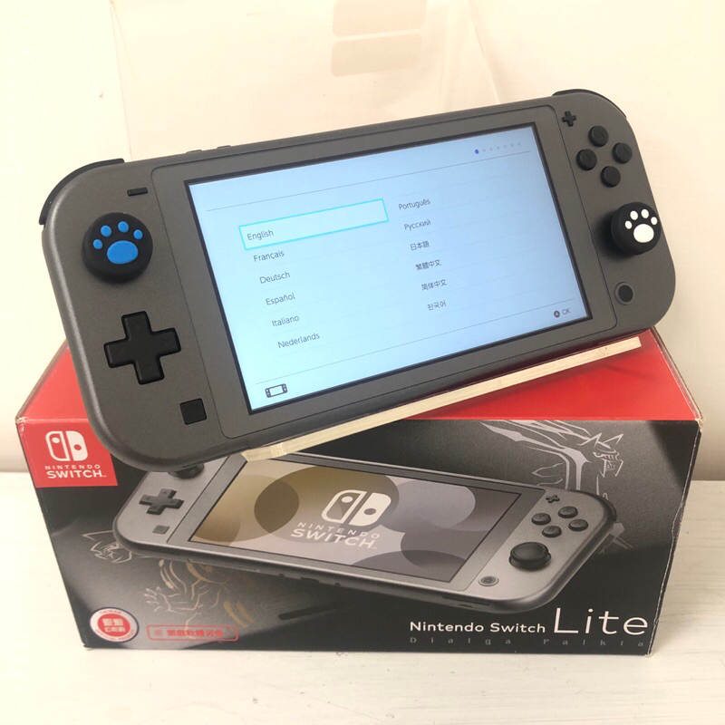 天興] Nintendo 任天堂Switch Lite HDH-001 帝牙盧卡／帕路奇亞灰色