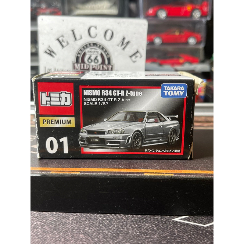 Tomica premium 01 Nissan GT-R R34 Z-tune Nismo | 蝦皮購物