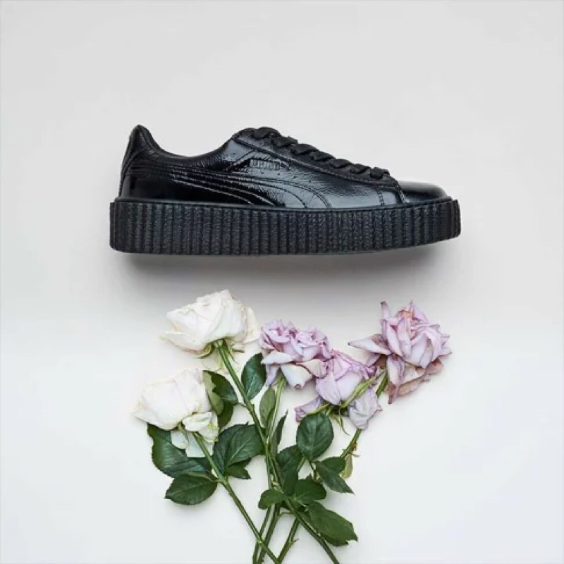 Puma by rihanna creeper 厚底增高鞋22.5 全新正版可愛學生休閒皮鞋