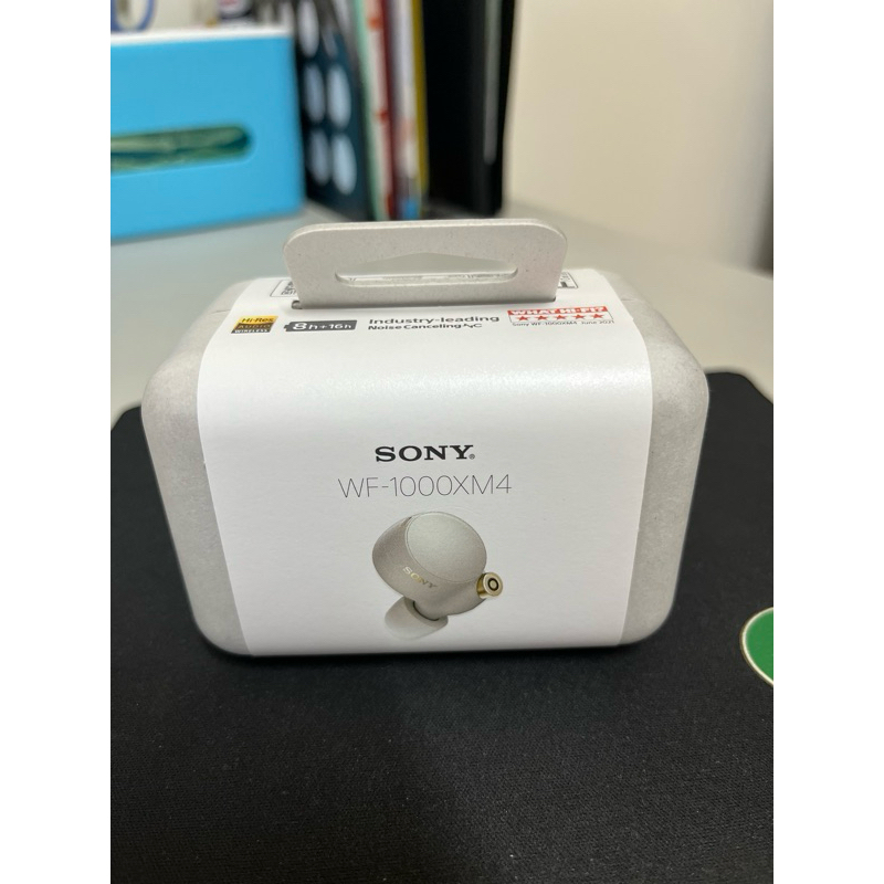 全新未拆封SONY-WF-1000XM4銀色無線藍牙降噪耳機| 蝦皮購物