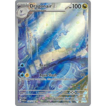 松梅桌遊舖美版國際版SV3.5 Dragonair MEW 181/165 哈克龍寶可夢