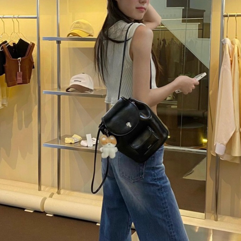 韓國代購?? 小眾品牌Stand oil Ditto Backpack 2023秋冬新款後背包(3 