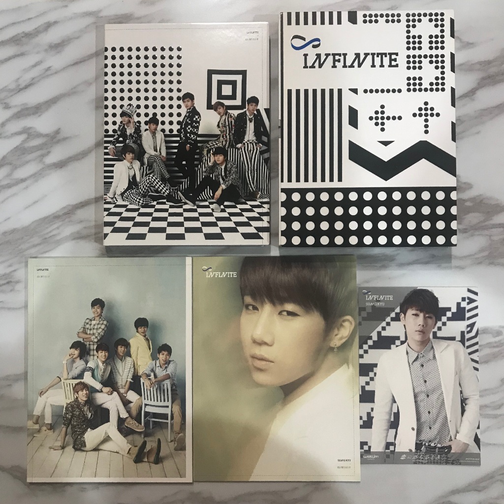 出清)INFINITE 恋に落ちるとき( CD+DVD ) 初回限定盤通常盤已絕版