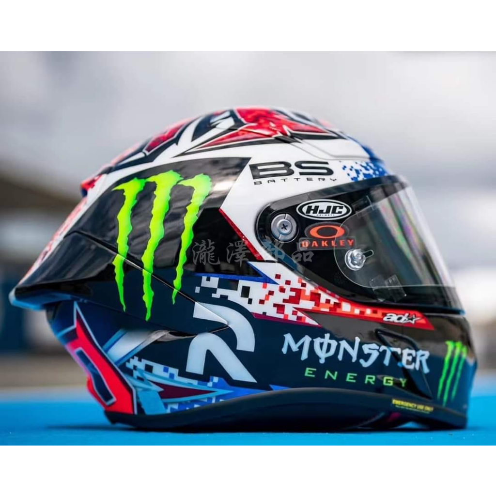 瀧澤部品 韓國 HJC RPHA 1 全罩安全帽 Quartararo Le Mans 臘肉 彩繪 FIM 賽車標準 | 蝦皮購物
