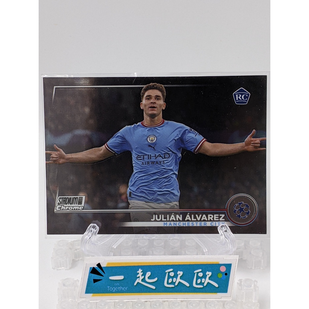 22-23 Topps UEFA Stadium Club Chrome #14 Julián Álvarez RC | 蝦皮購物