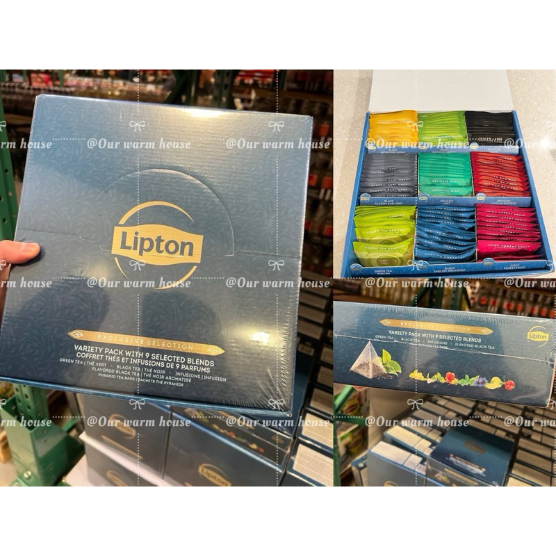 Coffret de thés Exclusive Sélection Lipton : 108 sachets - Coffee