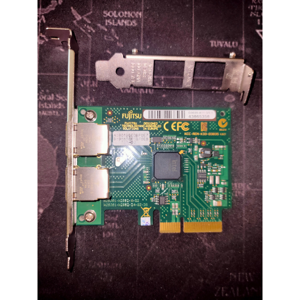 Intel I350 T2 I350-T2 雙口 網路卡 網卡 1G 1GbE 支援 ESXI 7.0 | 蝦皮購物