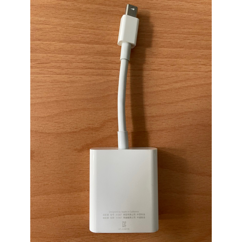 原廠Apple Mini DisplayPort VGA Adapter 轉接頭 A1307 二手 無盒 | 蝦皮購物