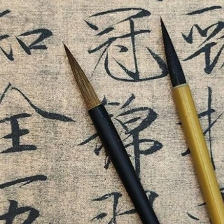 きくや筆 箱入（T1-31 含む 大量 書道筆 中国 おきふ 真落 上海