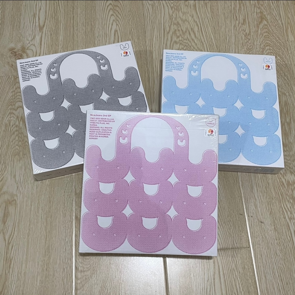 SCISSH NJS MINJI HANNI DANIELLE HAERIN HYEIN - Bambola di peluche  Coniglietti, comoda, realizzata a mano, colore: rosa