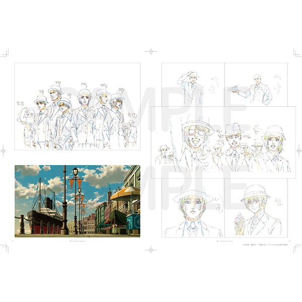 代購MAPPA 進擊的巨人最終季完結篇KEY ANIMATION BOOK 原畫集Part 1
