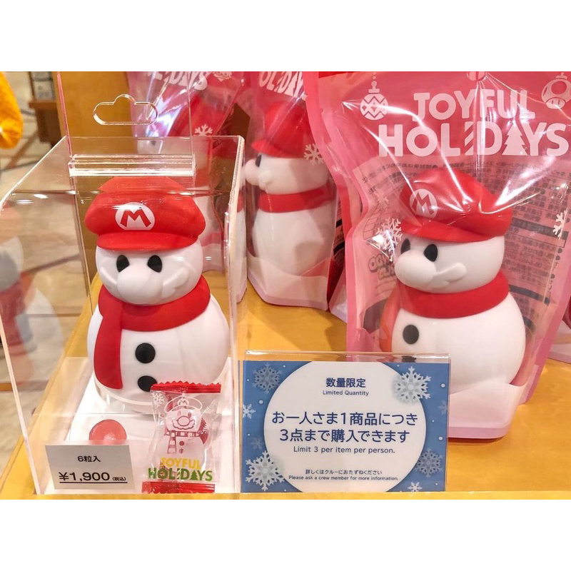日本環球影城 USJ 馬力歐 超級瑪莉 冬季限定 糖果餅乾禮盒