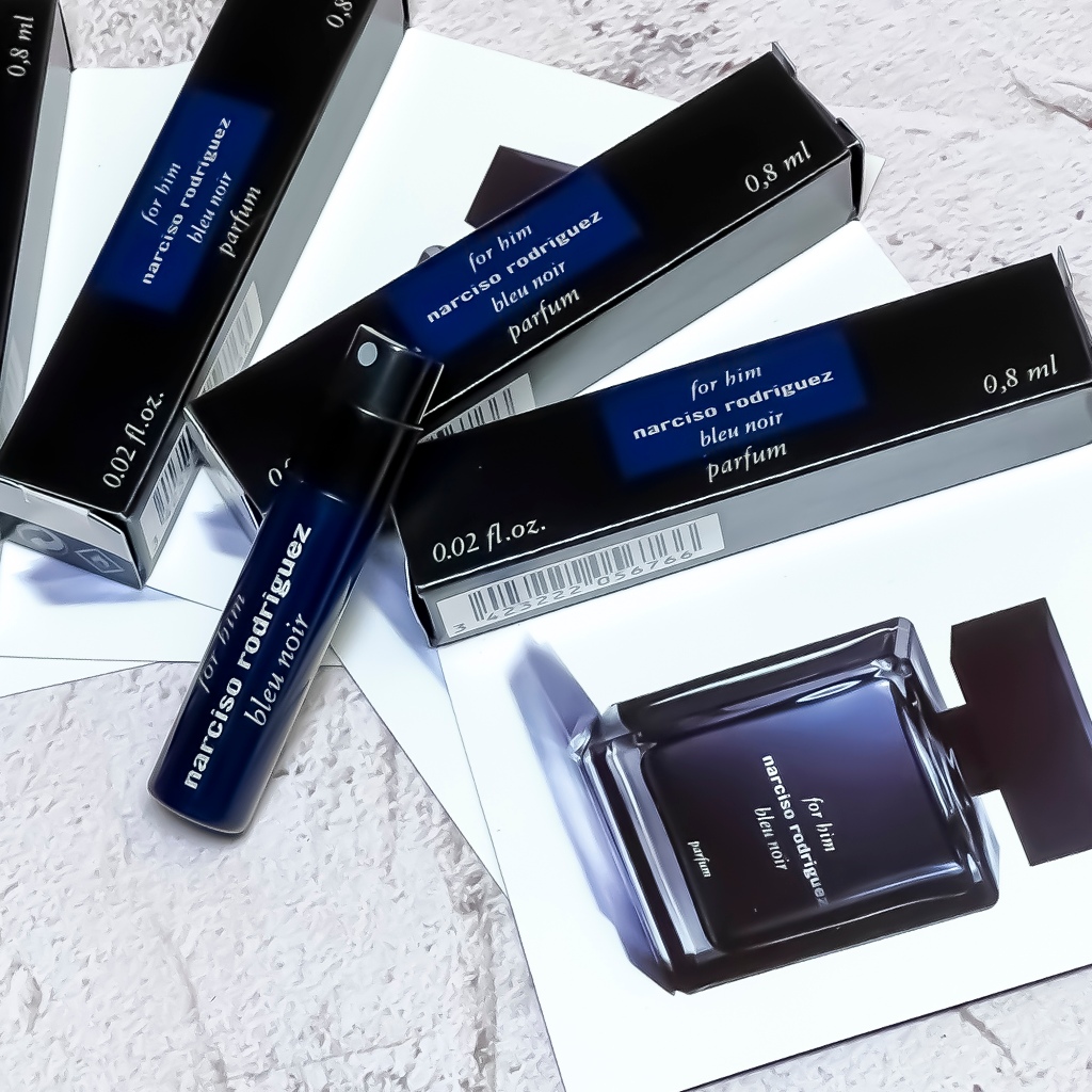 【超激敗】紳藍 男性香精 0.8ML 噴式 試管 針管 Narciso Rodriguez Bleu Noir PARF | 蝦皮購物