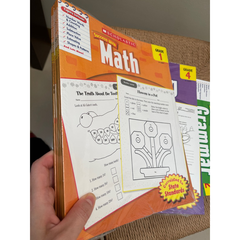 私訊免運Scholastic Success With Math Grade 1-5 共五冊Scholastic Inc | 蝦皮購物