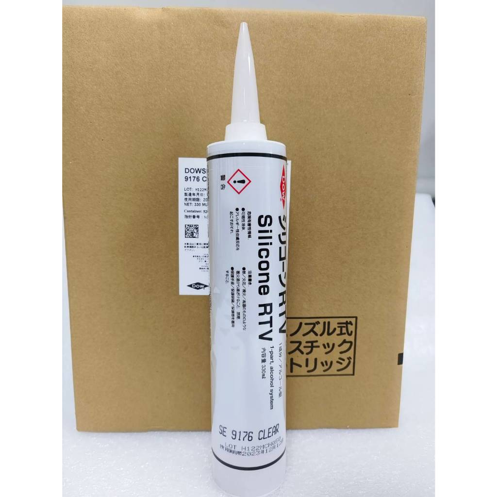 Dow DOWSIL™ SE 9186 Silicone Adhesive Clear 330 mL Cartridge