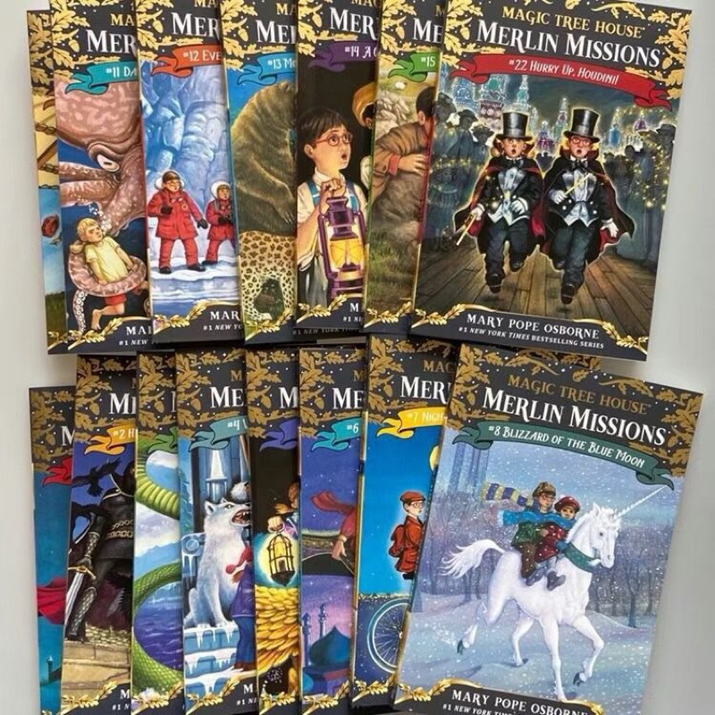 🔥現貨🔥神奇樹屋Magic Tree House 第一季40本Merlin Missions 第二季