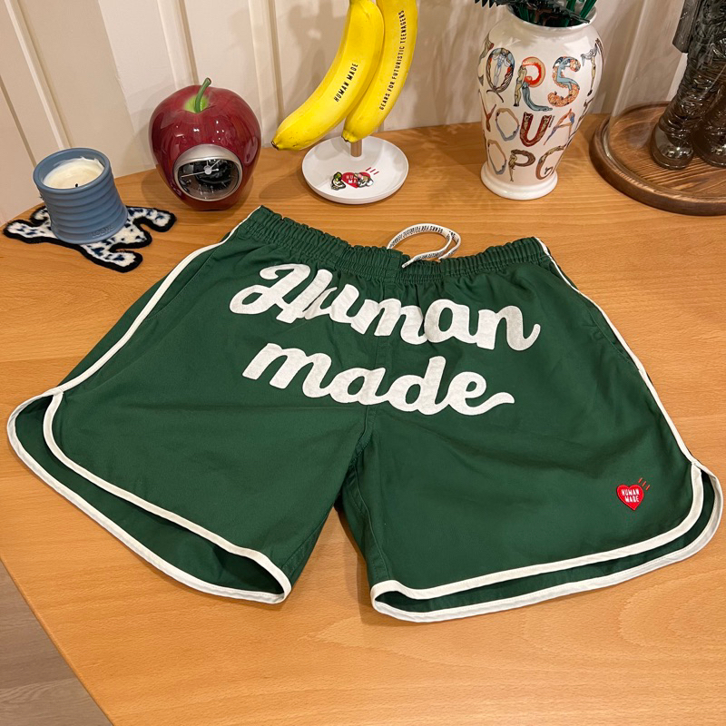 HUMAN MADE GAME SHORTS 刺繡短褲| 蝦皮購物