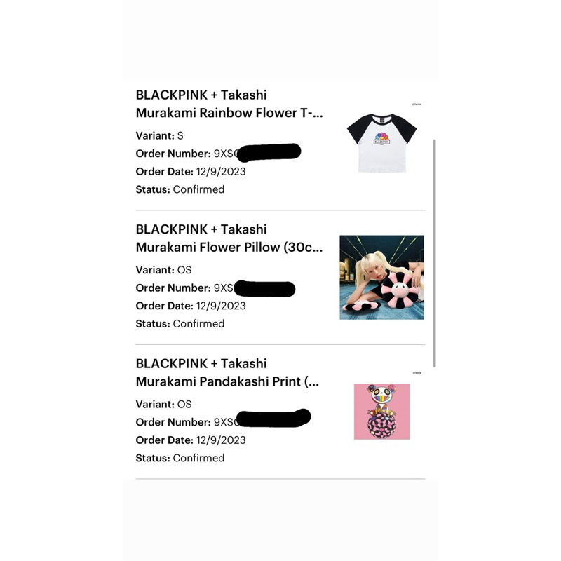 現貨世紀聯名限量BLACKPINK x TAKASHI MURAKAMI 村上隆印刷海報 現貨世紀聯名限量BLACKPINK x TAKASHI MURAKAMI 村上隆印刷海報