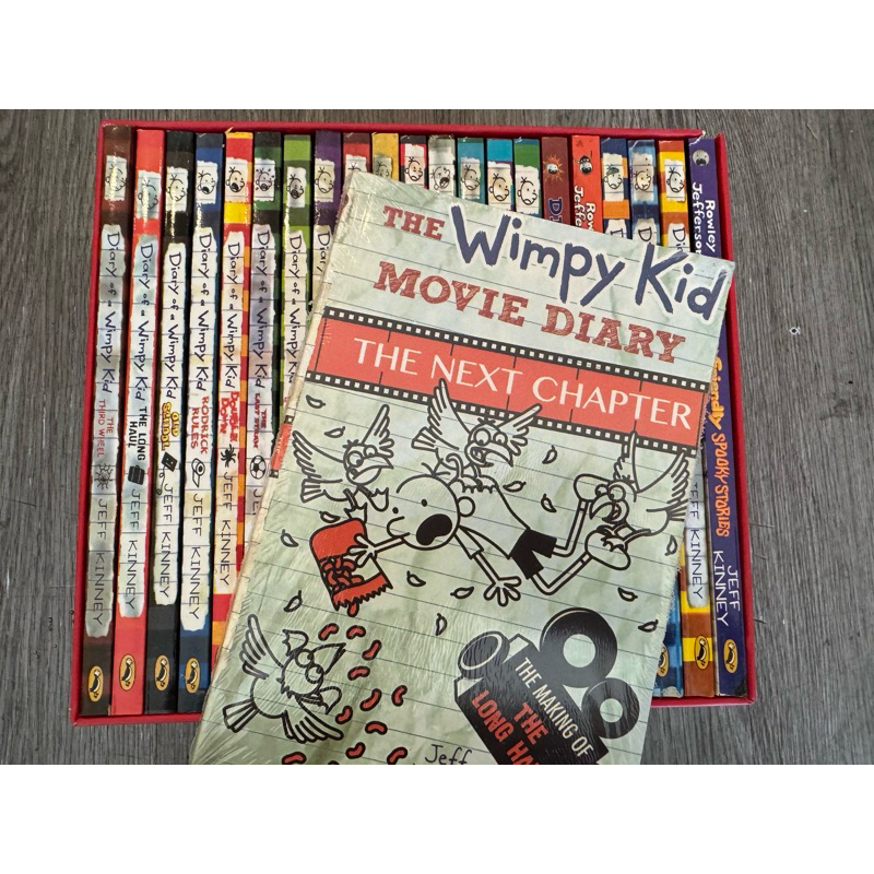 小屁孩日記Diary of a Wimpy Kid Book 22冊英文| 蝦皮購物