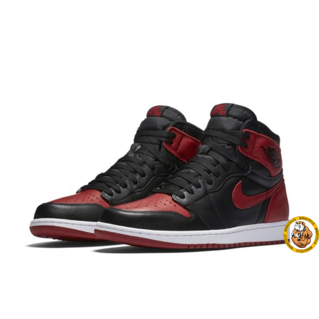 大隻佬】AIR JORDAN 1 RETRO HIGH OG BRED 黑紅復刻公牛荔枝皮555088