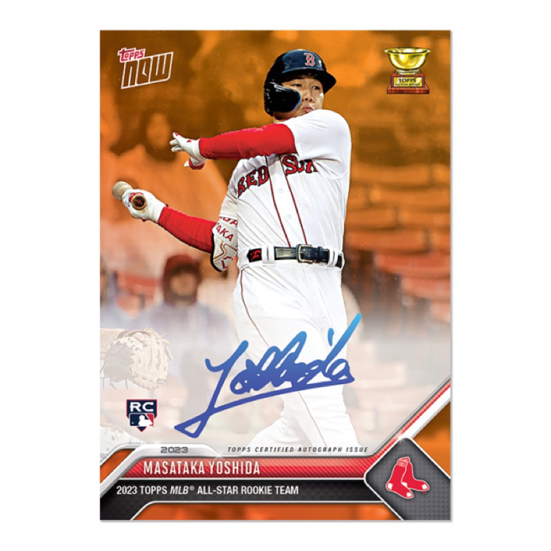 85 Cards」吉田正尚簽名卡rc 大聯盟紅襪隊TOPPS NOW® Masataka