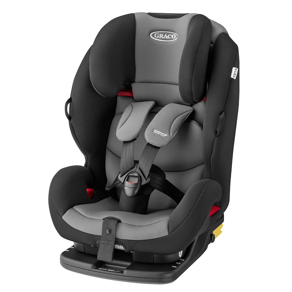 【Graco】G-Lock ISOFIX 2-12歲成長型輔助汽車安全座椅(黑鑽石)贈保護墊 | 蝦皮購物