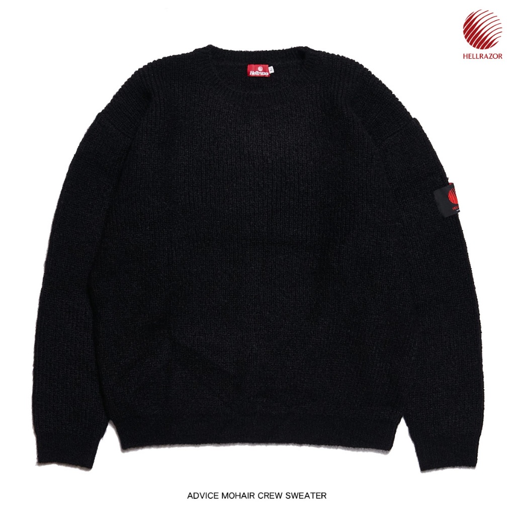 𝙇𝙀𝙎𝙎𝙏𝘼𝙄𝙒𝘼𝙉 ▽ Hellrazor ADVICE MOHAIR CREW SWEATER 2312