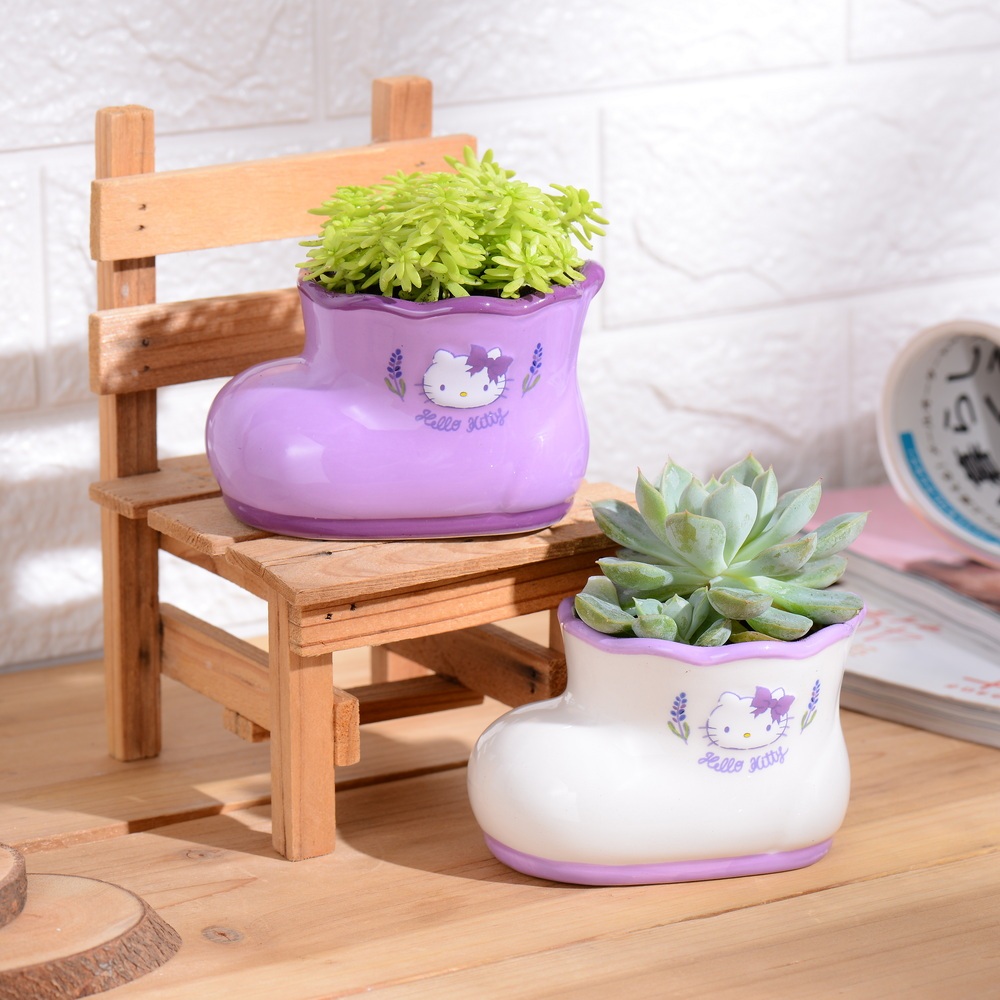 Sanrio三麗鷗】Hello Kitty 陶瓷花器-5款| 蝦皮購物