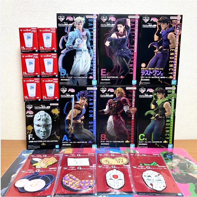 JOJO 一番賞【現貨】A賞喬納森B賞迪奧最後賞C賞喬瑟夫D賞安東尼E賞麗莎