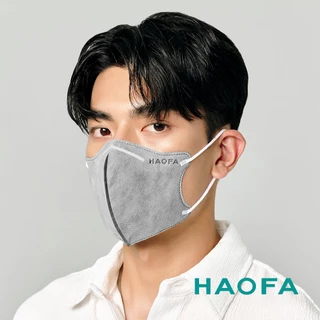 HAOFA氣密型99%防護立體醫療口罩活性碳款(醫療N95)系列款式-三色