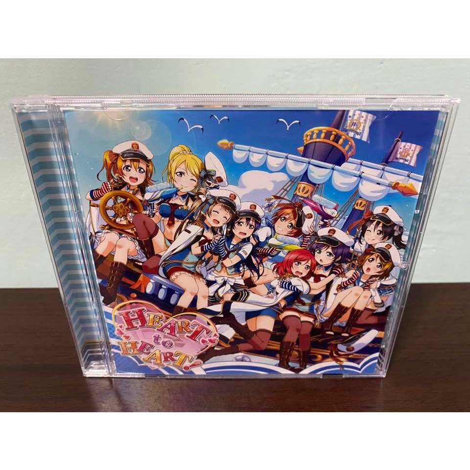 LoveLive! 日版通常盤CD μ's HEART to HEART! 南小鳥海未惠里真姫穂