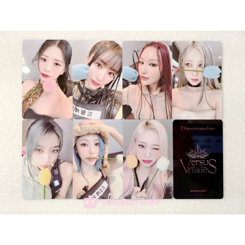 Dreamcatcher 捕夢網OOTD Whosfan cafe LuckyDraw 特典秀雅始娟多美佳泫| 蝦皮購物