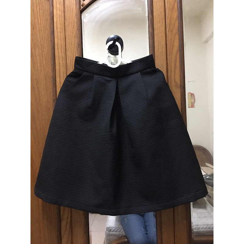 ［特價$79→$69］【壓紋機能】童裝小開岔造型褲裙