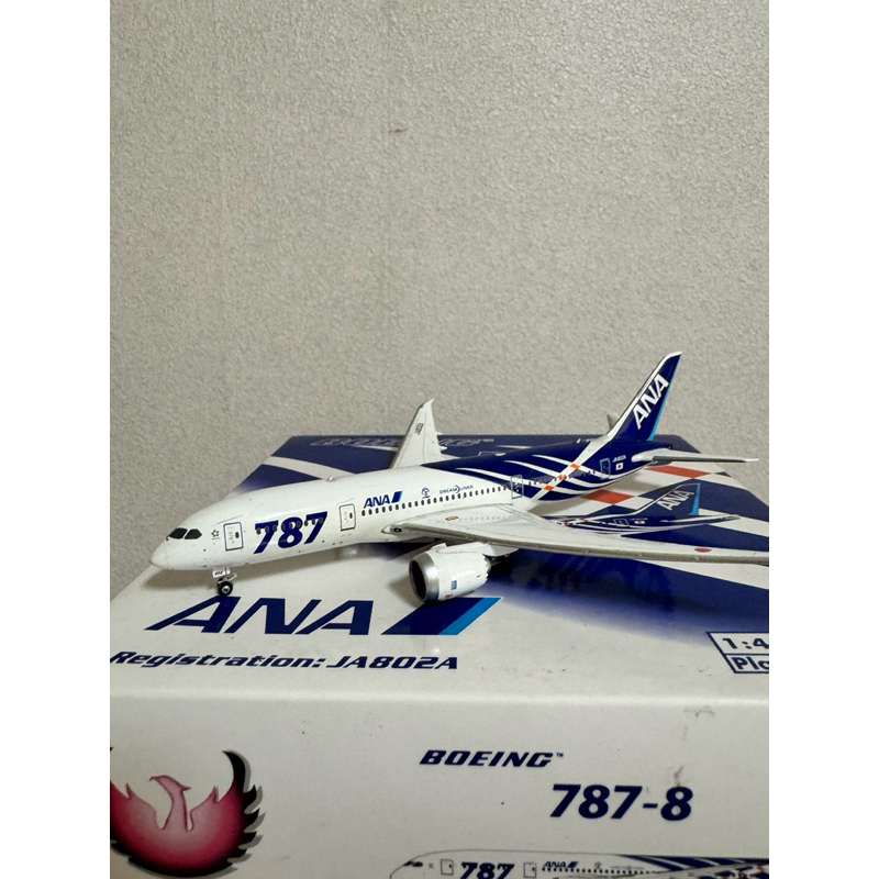 Phoenix 1/400 ANA 全日空787-8 JA802A 鯖次郎彩繪機| 蝦皮購物