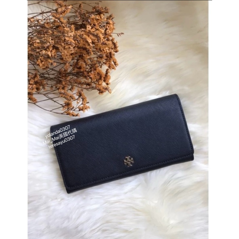 TORY BURCH TB 信封長夾薄款長夾長夾皮夾防刮長夾多色可選擇