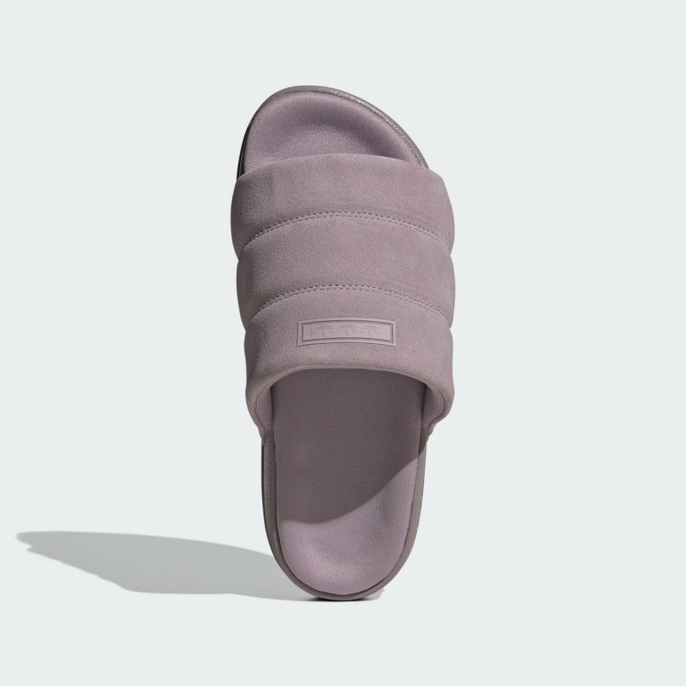 ADIDAS 拖鞋 ADILETTE ESSENTIAL W 女 IF3572 紫 現貨 | 蝦皮購物