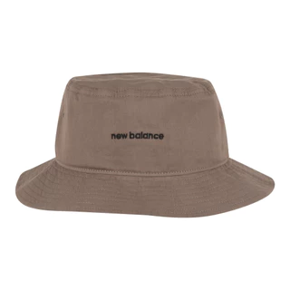 NEW BALANCE Hat漁夫帽 中性款 防曬 遮陽 運動 帽子 穿搭 刺繡 卡其棕-LAH13003MS