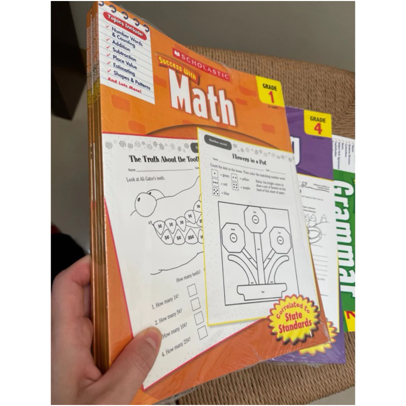 Scholastic Success With math Grade 1-5 共五冊Scholastic Inc. | 蝦皮購物