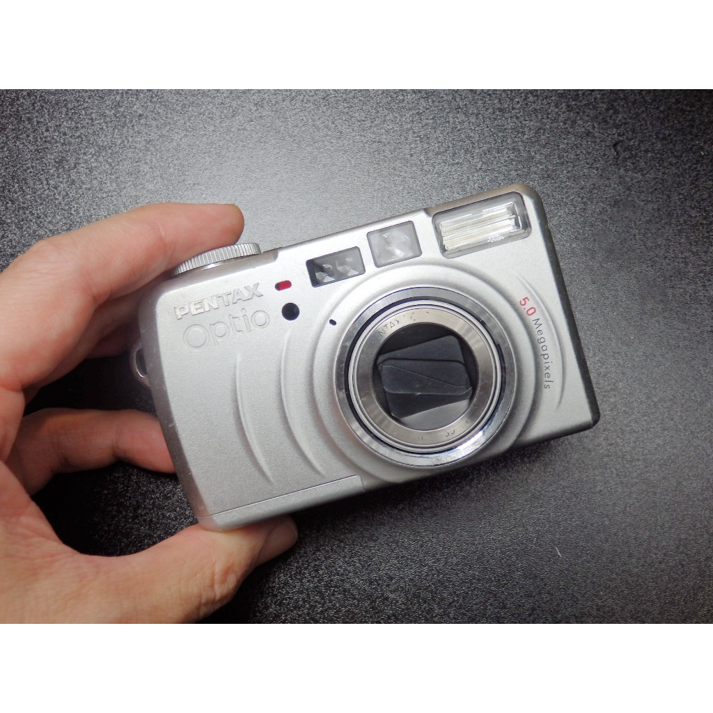 <> Pentax Optio 555 (CCD相機 / 320萬像素 / 全金屬機身 )