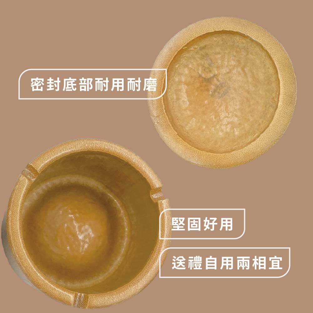 竹製煙灰缸筆筒竹製品菸灰缸圓筒書法字竹器工藝品筆筒竹藝收納竹子傳統