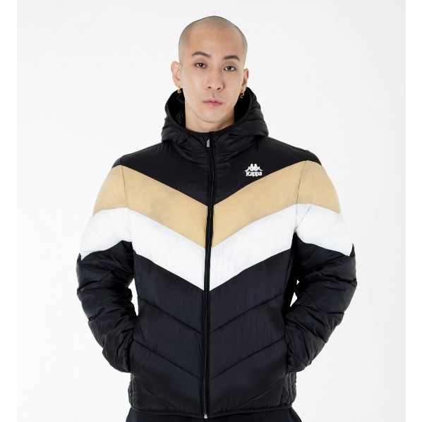 Kappa white hot sale puffer jacket