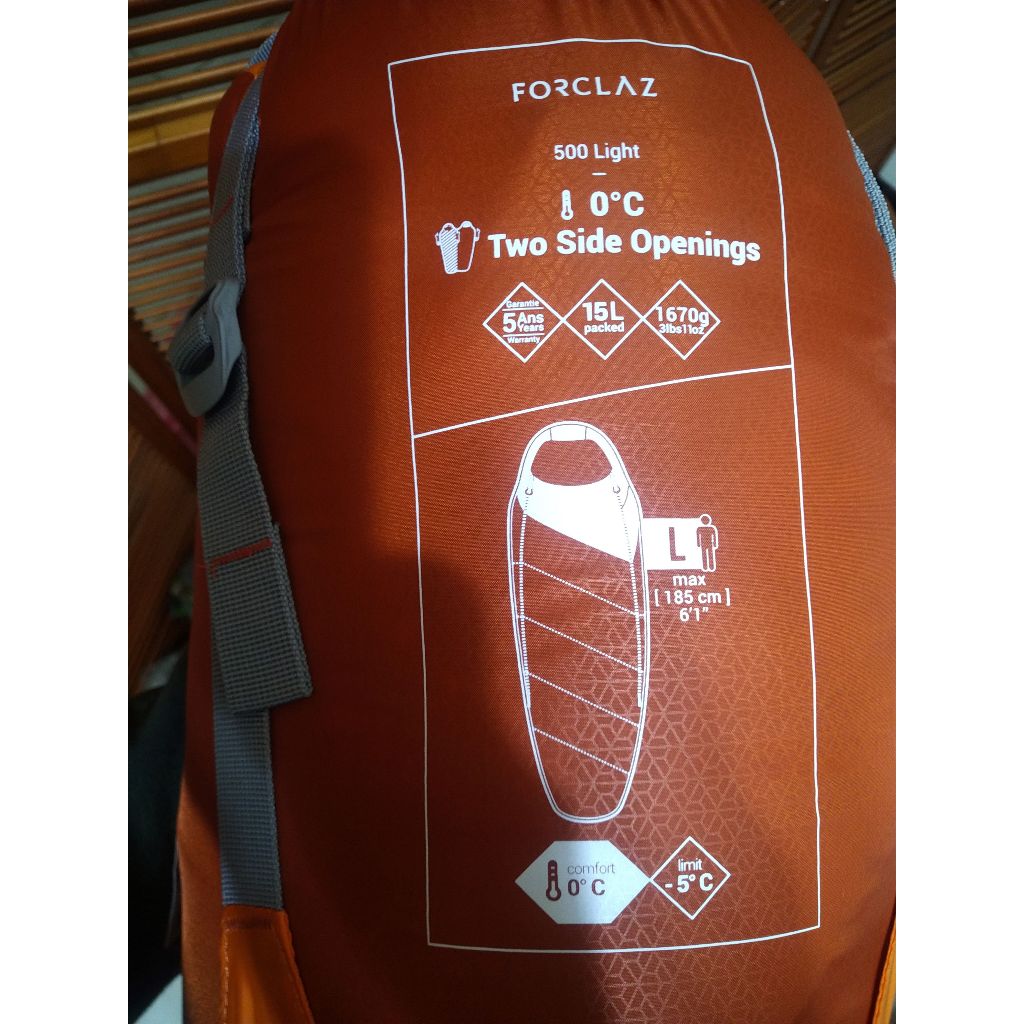 Forclaz trek 500 on sale light