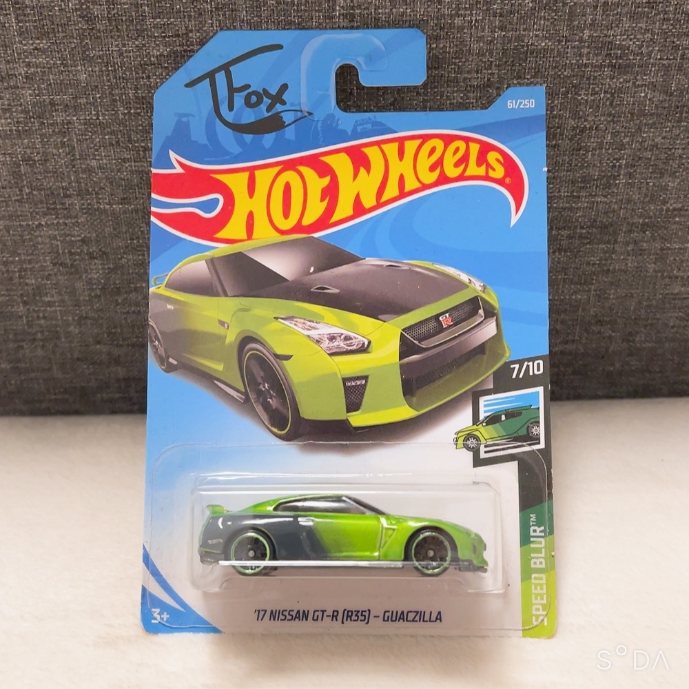 Hot wheels 風火輪小汽車 ‘17 Nissan GT-R r35 guaczilla GTR | 蝦皮購物
