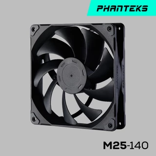 Phanteks追風者M25-140 散熱風扇 黑色/單包裝/三包裝/厚度25mm