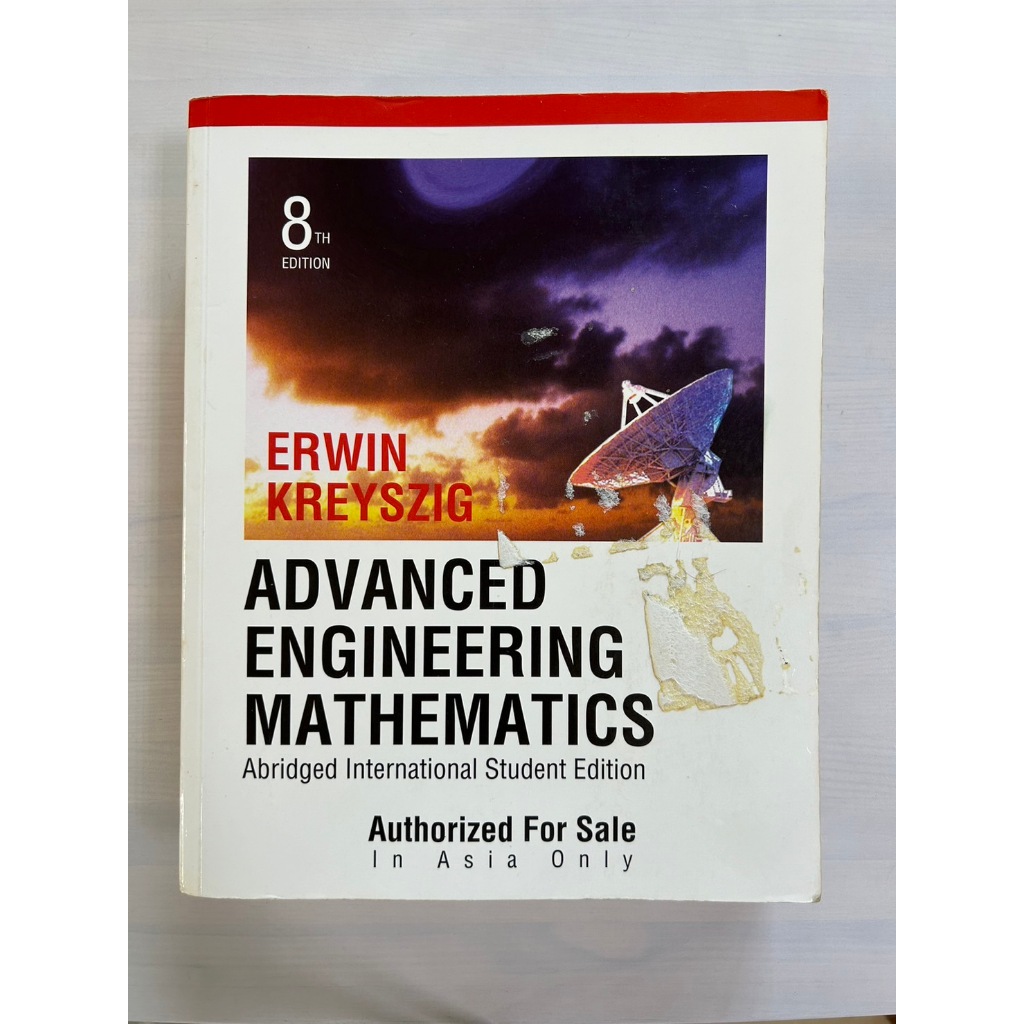 Advanced engineering mathematics第八版 | 蝦皮購物